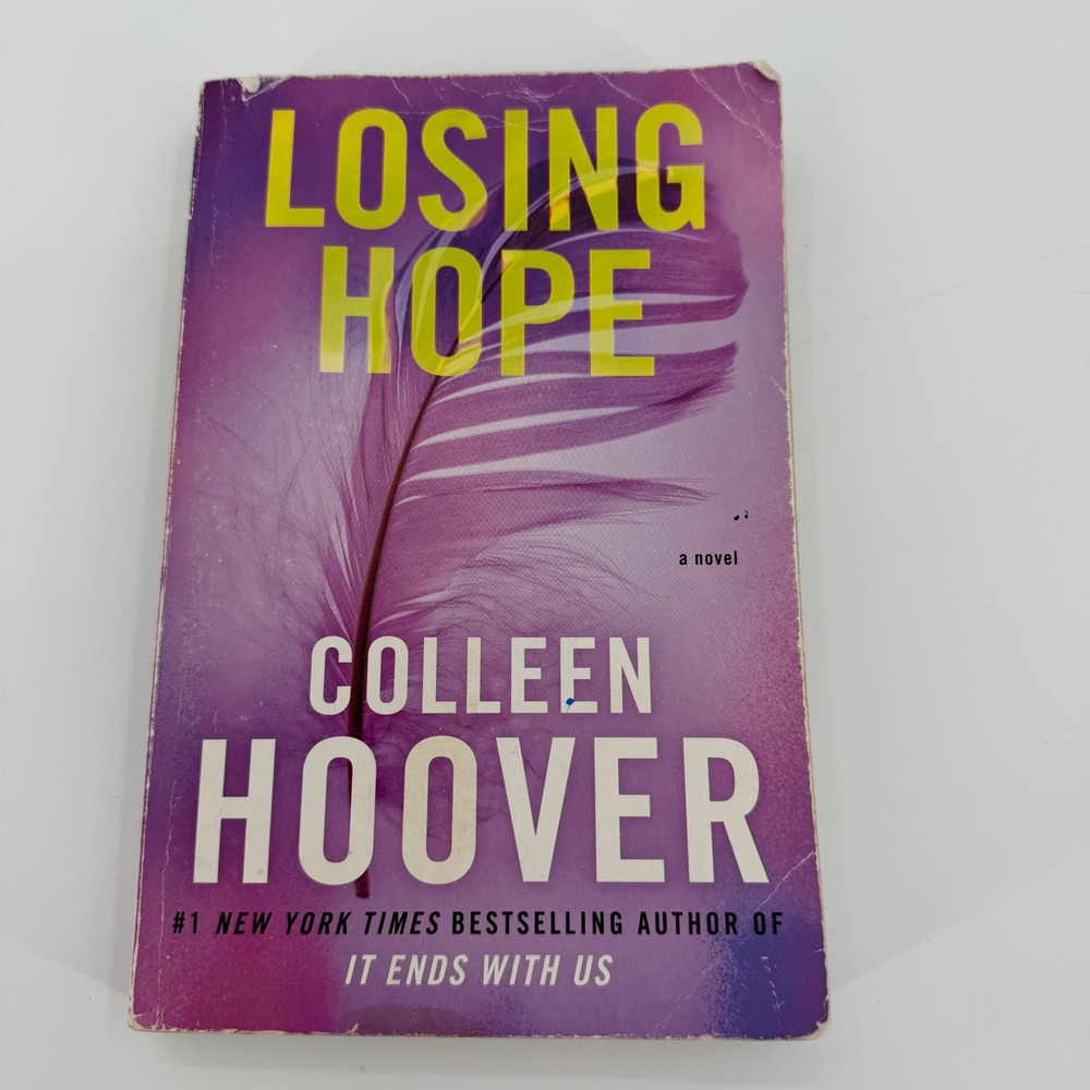 Colleen Hoover Losing Hope Paperback Novel Contemporary Romance fiction Booktok